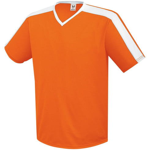 Russell Athletic Genesis Soccer Jersey (322730), Color 'Orange/White'